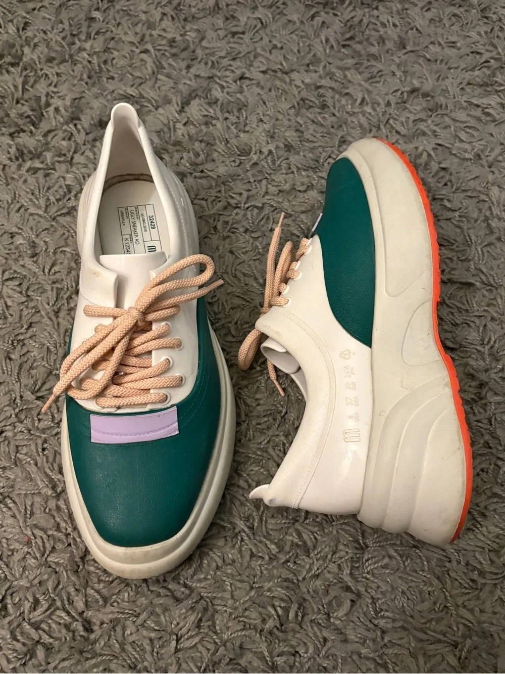 Melissa Women’s White Platform Sneakers